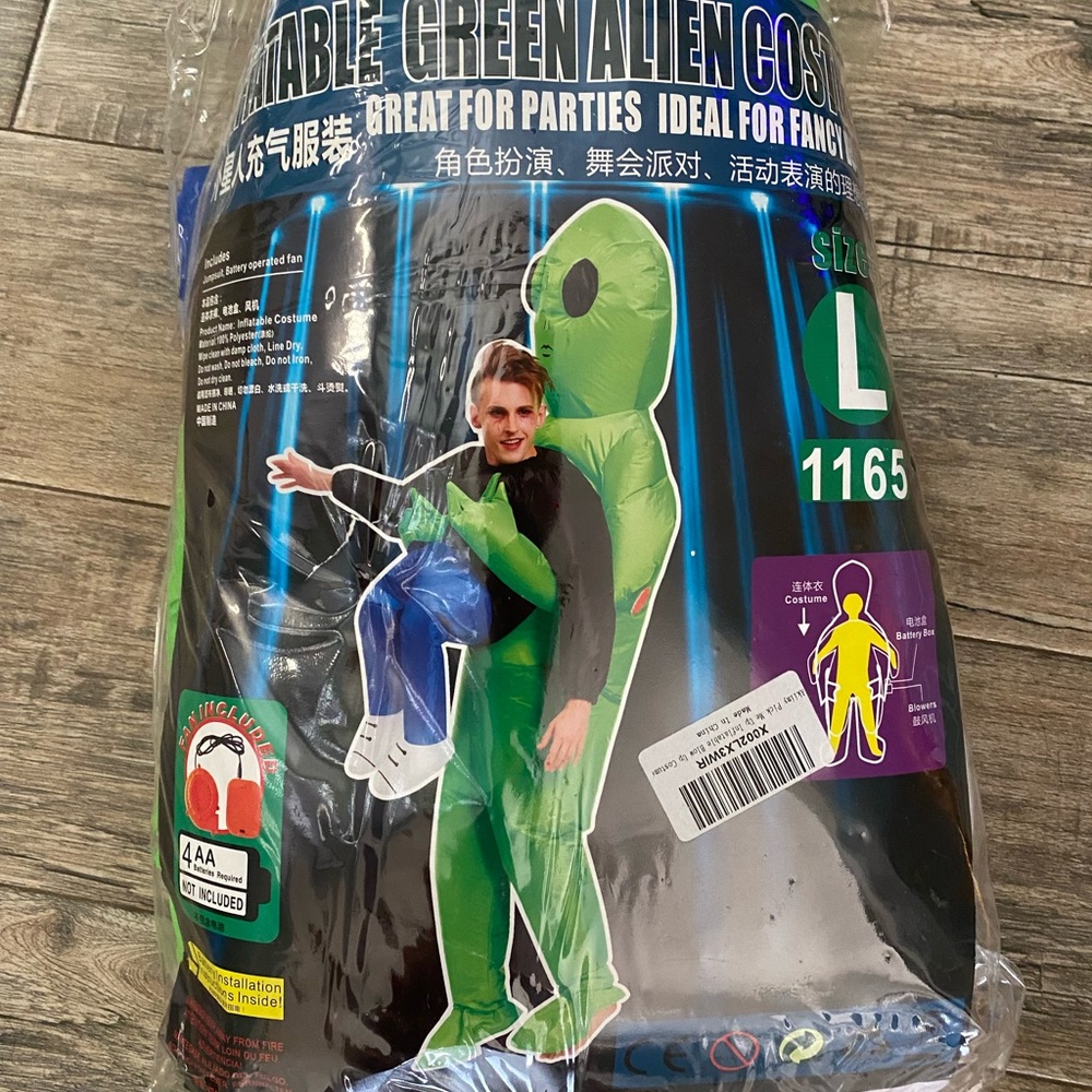Inflatable Alien Costume
